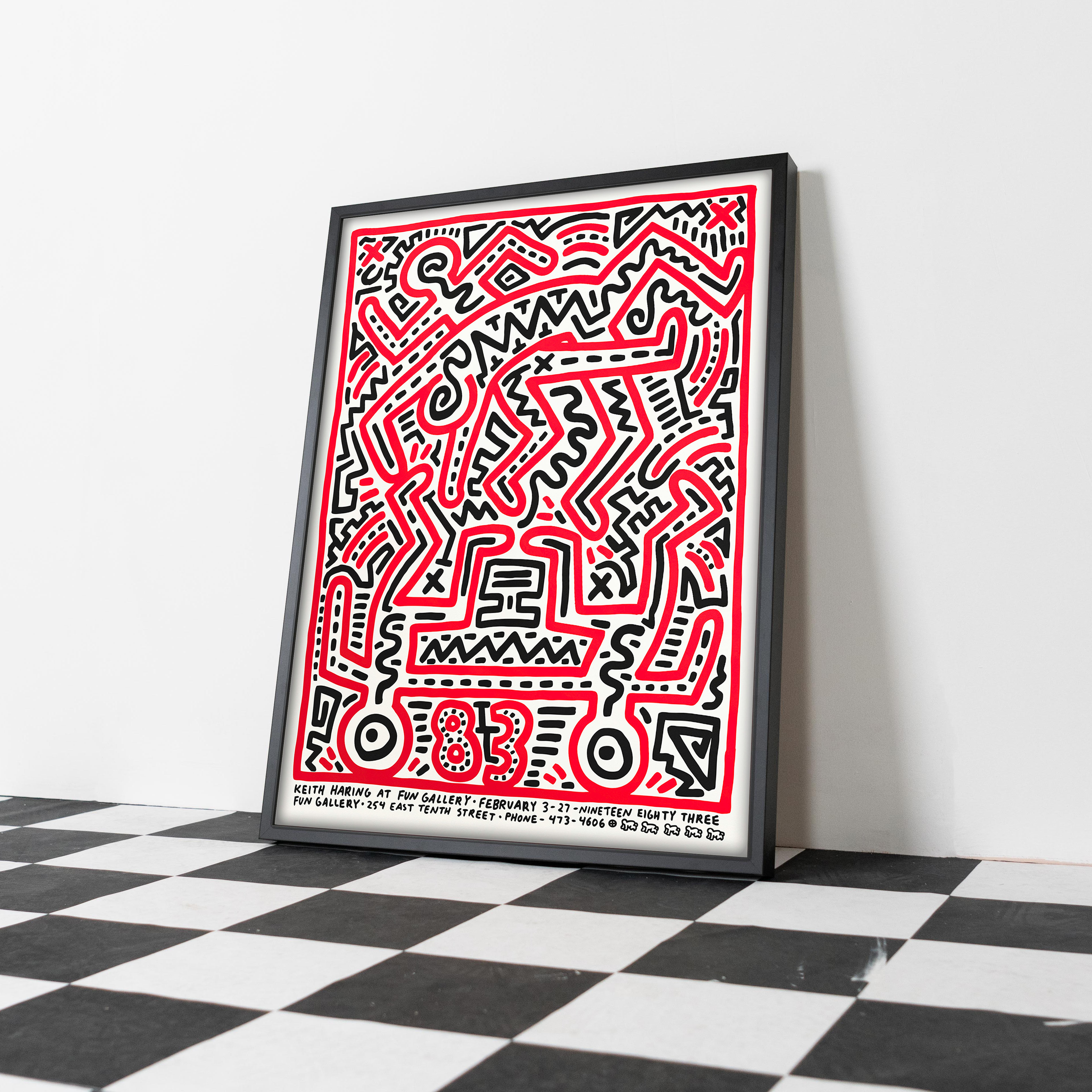 Keith Haring Framed Art Prints and Posters King & McGaw