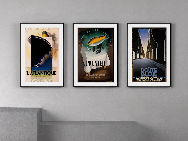 Prunier Art Print by A.M. Cassandre | King & McGaw