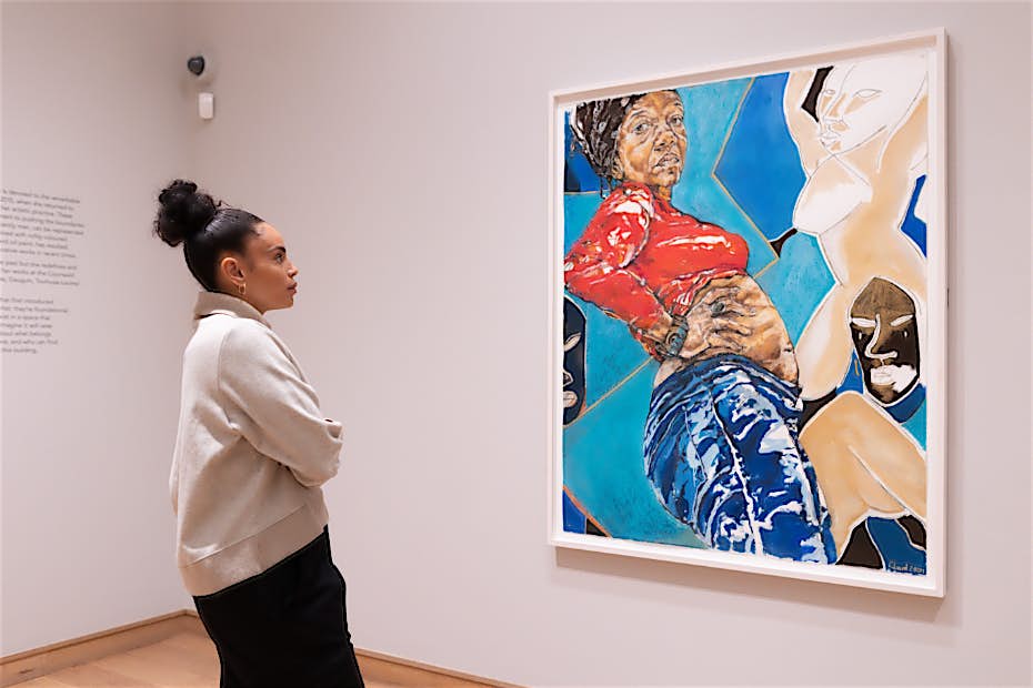 Díaz Ayuso visits the exhibition dedicated to Pablo Picasso and Gabrielle  Chanel at the Thyssen-Bornemisza Museum
